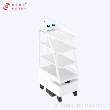 Robot phân phối điều hướng nắp